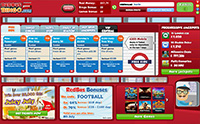 You can play free bingo daily at Red Bus