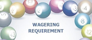 Games contribution to wagering requirements