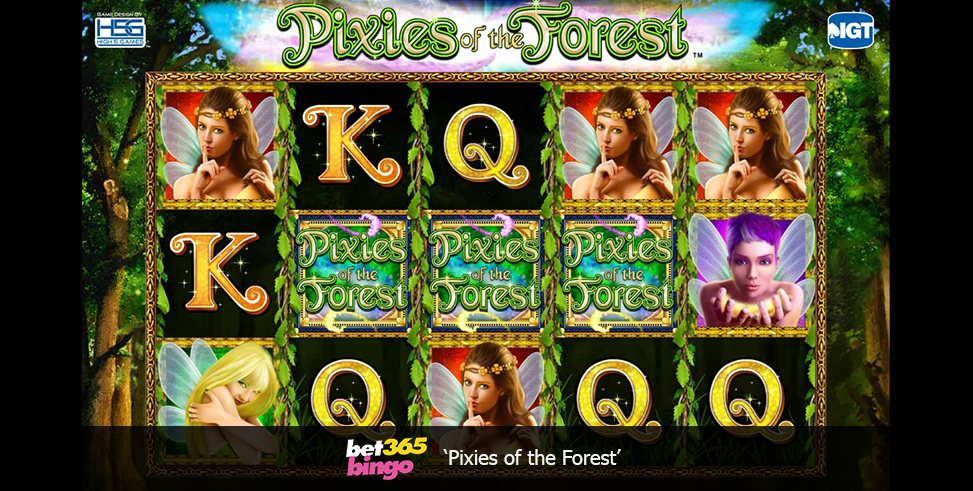 Pixies of the Forest Slot with the Tumbling Reels Feature