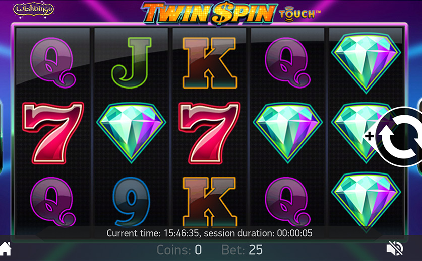 Spin the Reel at Wish Bingo – ‘Twin Spin’ Game, large view