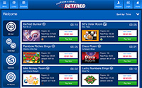 Explore the Mobile Bingo Lobby of Betfred 