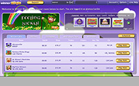 The bingo lobby at the desktop site of Winner