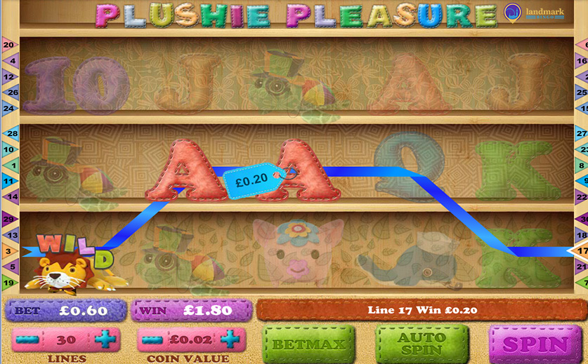 The Mobile Preview of the ‘Plushie Pleasure’ Slot, large view